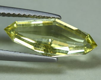 1.94 Cts_vip Gem Collection_100 % Natural Unheated Heliodor Yellow Beryl_brazil