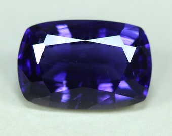 2.67 Cts_unique Gemstone_100 % Natural Unheated Purplish Blue Iolite_srilanka