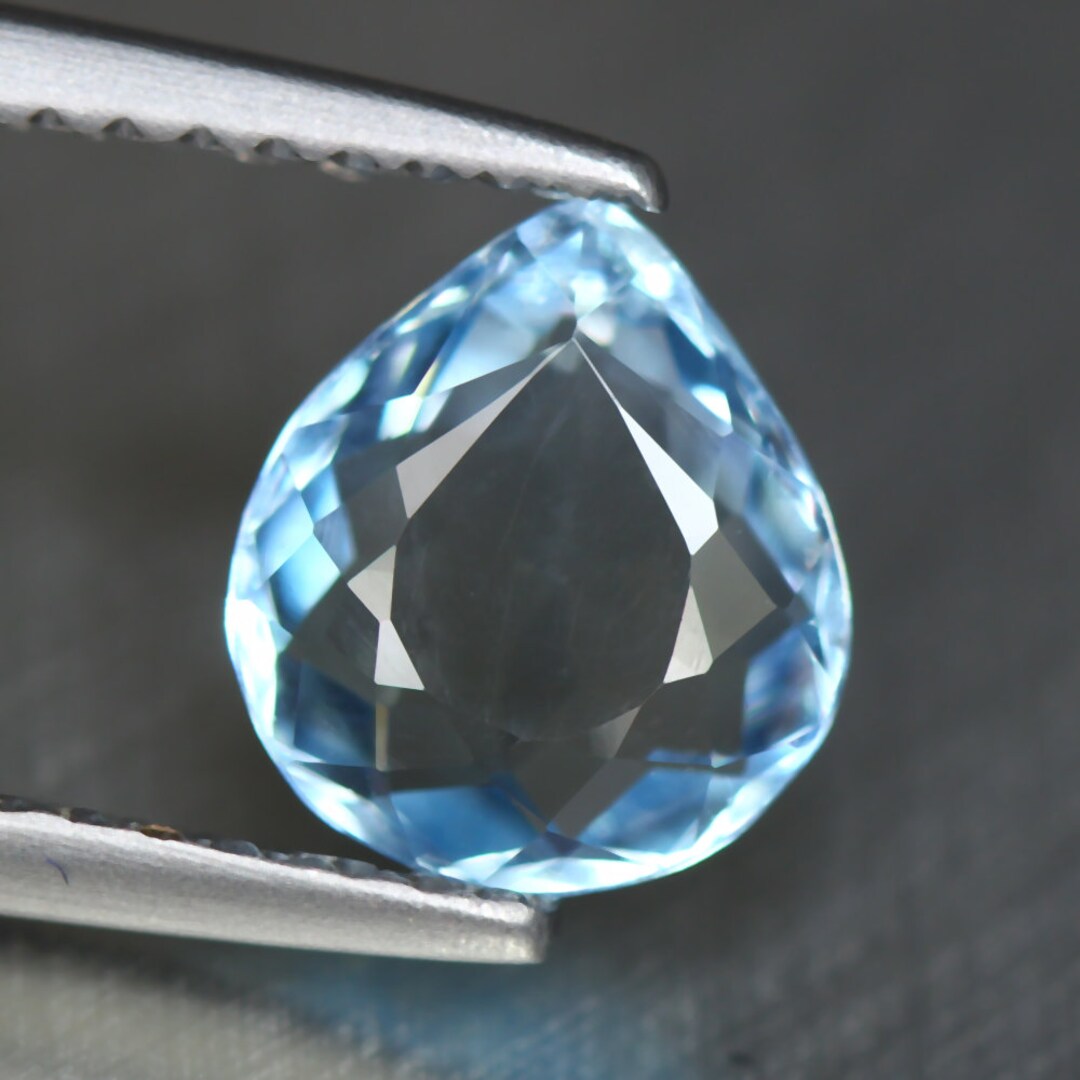 1.10 Cts_outstanding Gemstone_100 Natural Unheated Blue Etsy