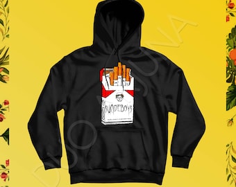 SUICIDEBOYS Suicide Boys cigaretes logo vintage 90's Rap tee rare Rapper Hip Hop G59 Anniversaire cadeau sweat à capuche nouveau best-seller