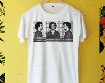 Koszulka Spencera Reida nowa Koszulka Spencera Reida Mugshot gildan S-2XL - Criminal Minds TV Series Koszulka vintage - Criminal Minds