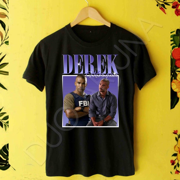 Vintage Derek Morgan. Criminal Minds TV Series. Homage T-shirt gildan new S-2XL TV Series Tee shirt Derek Morgan Criminal Minds sweatshirt