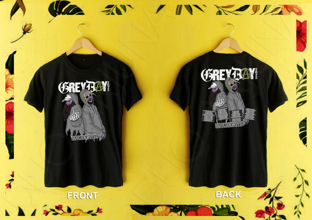 Suicideboys, Grey Day 2025 Tour, G59 Merch, Grey Day Tour T