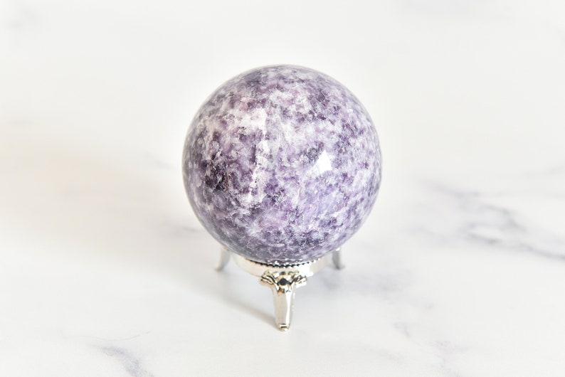 Lepidolite Sphere 5