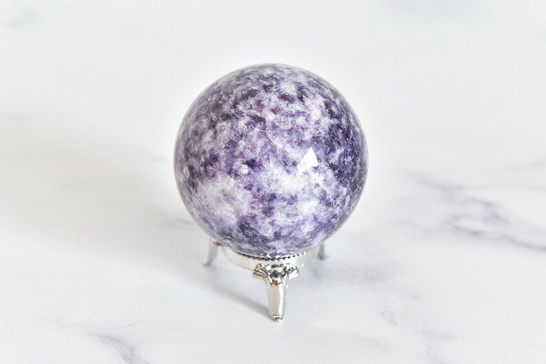 Lepidolite Sphere 5