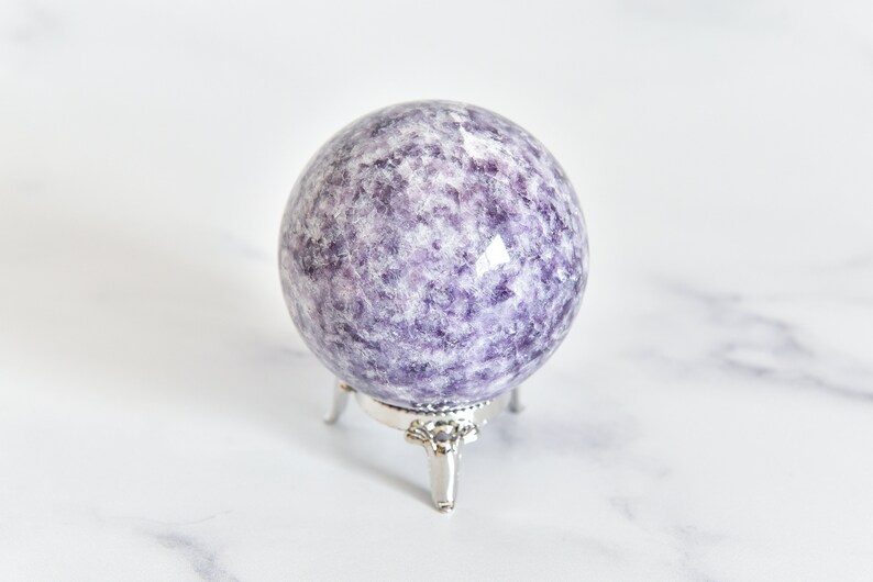 Lepidolite Sphere 5