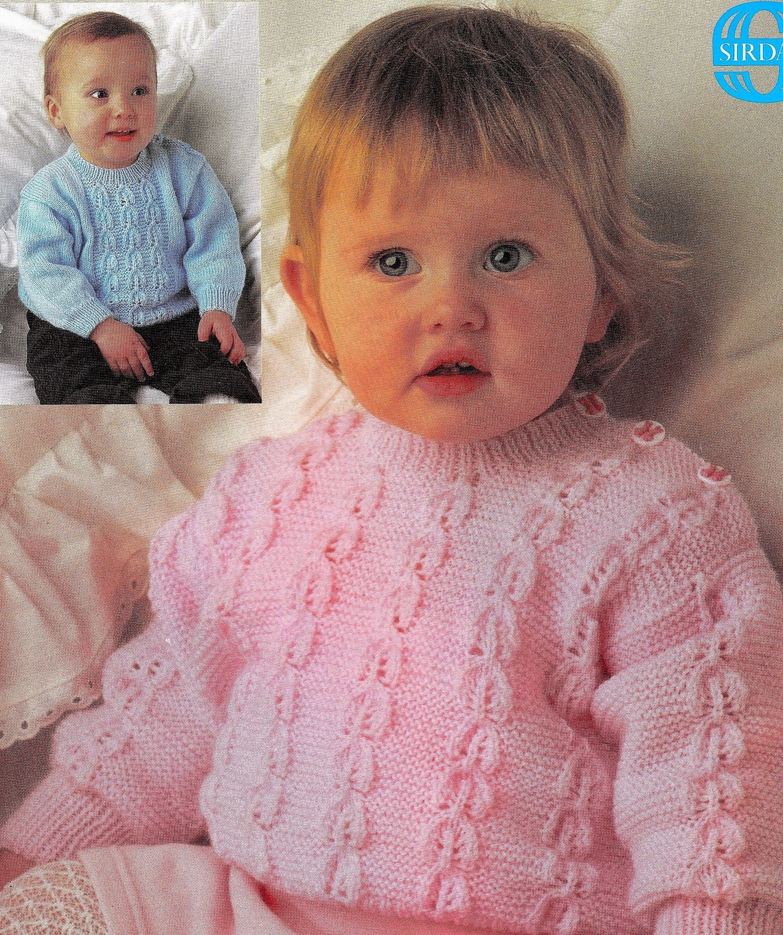 Pretty Baby Jumper Vintage Knitting Pattern Baby Jumper Etsy