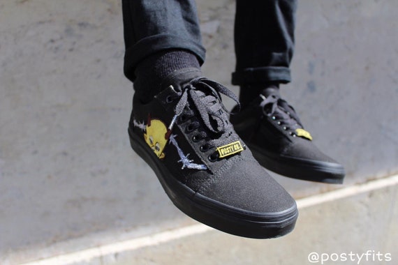 custom post malone vans