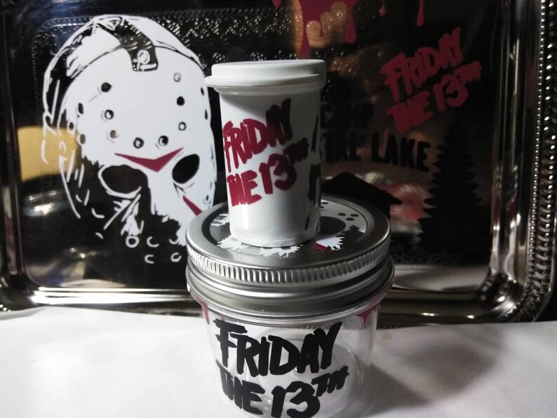 Horror Jason Friday the 13th rolling tray
