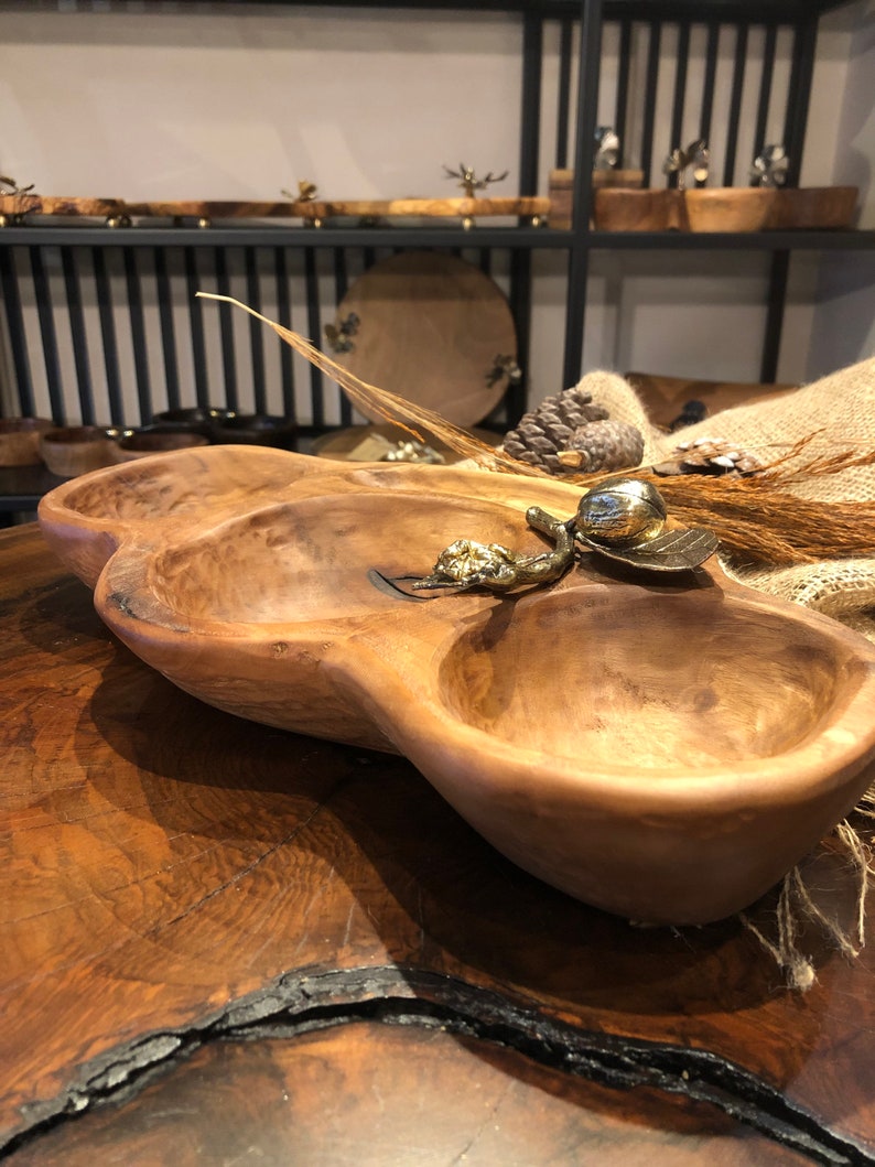 Wooden Cookie Tray Wooden Plate Peanut Snack Plate Couple Etsy