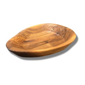 Walnut Tree Fruit Plate , Wooden Snack Bowl , Wooden Chips Bowl , Rustic Snack Bowl , Wooden Cupcake Plate , Wooden Deep Plate
