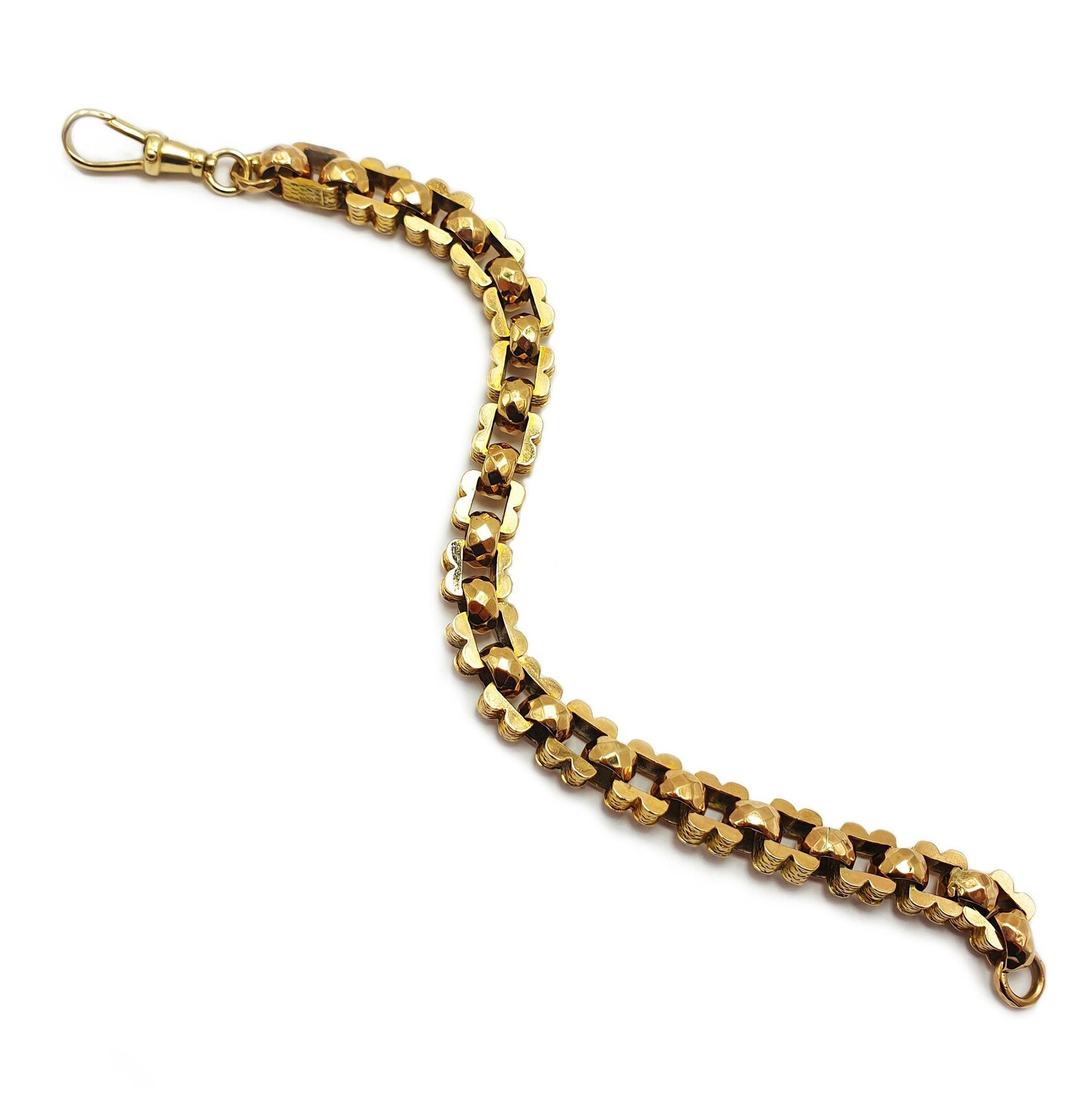 Vintage 9ct Gold Bracelet Etsy