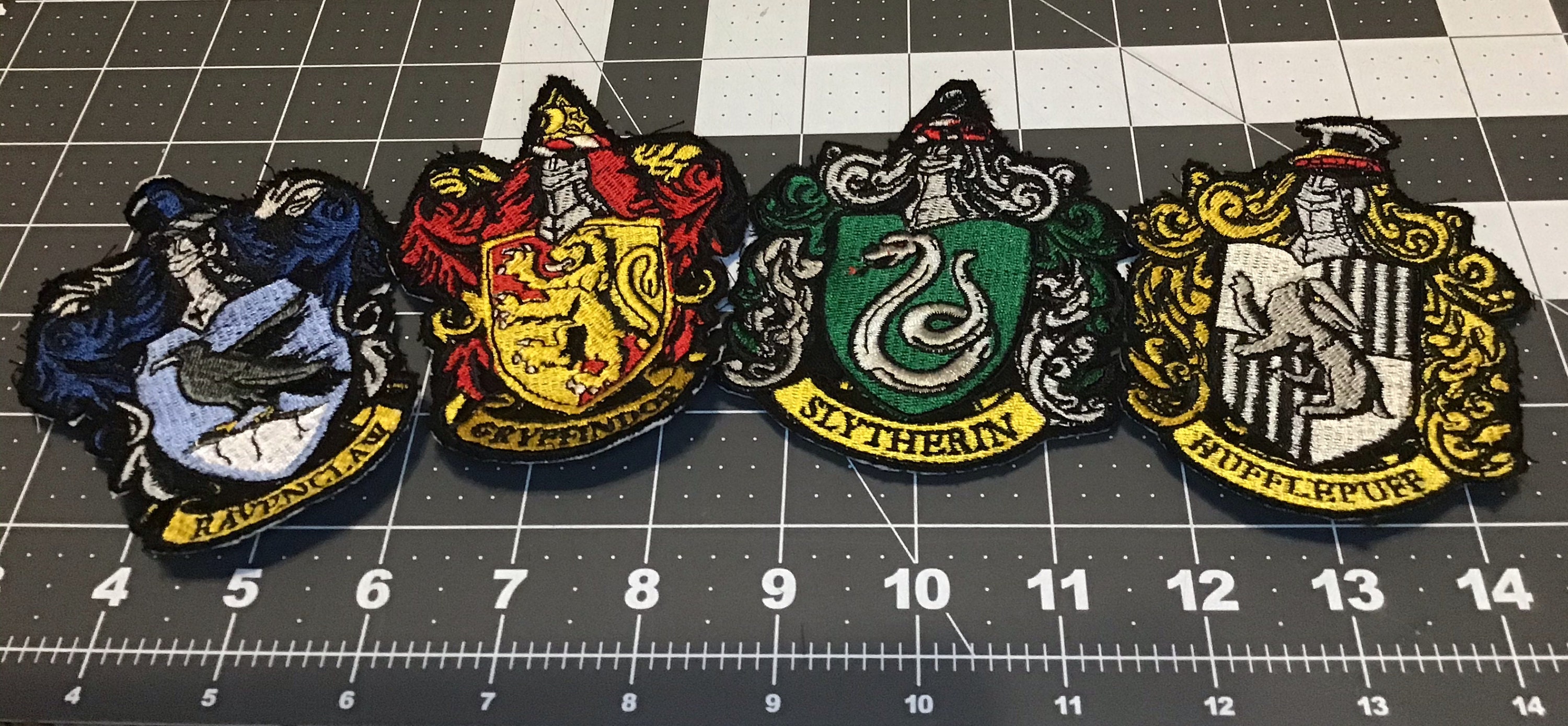 Hogwarts Uniform Cosplay "House Crest" Jacket Badge Patch