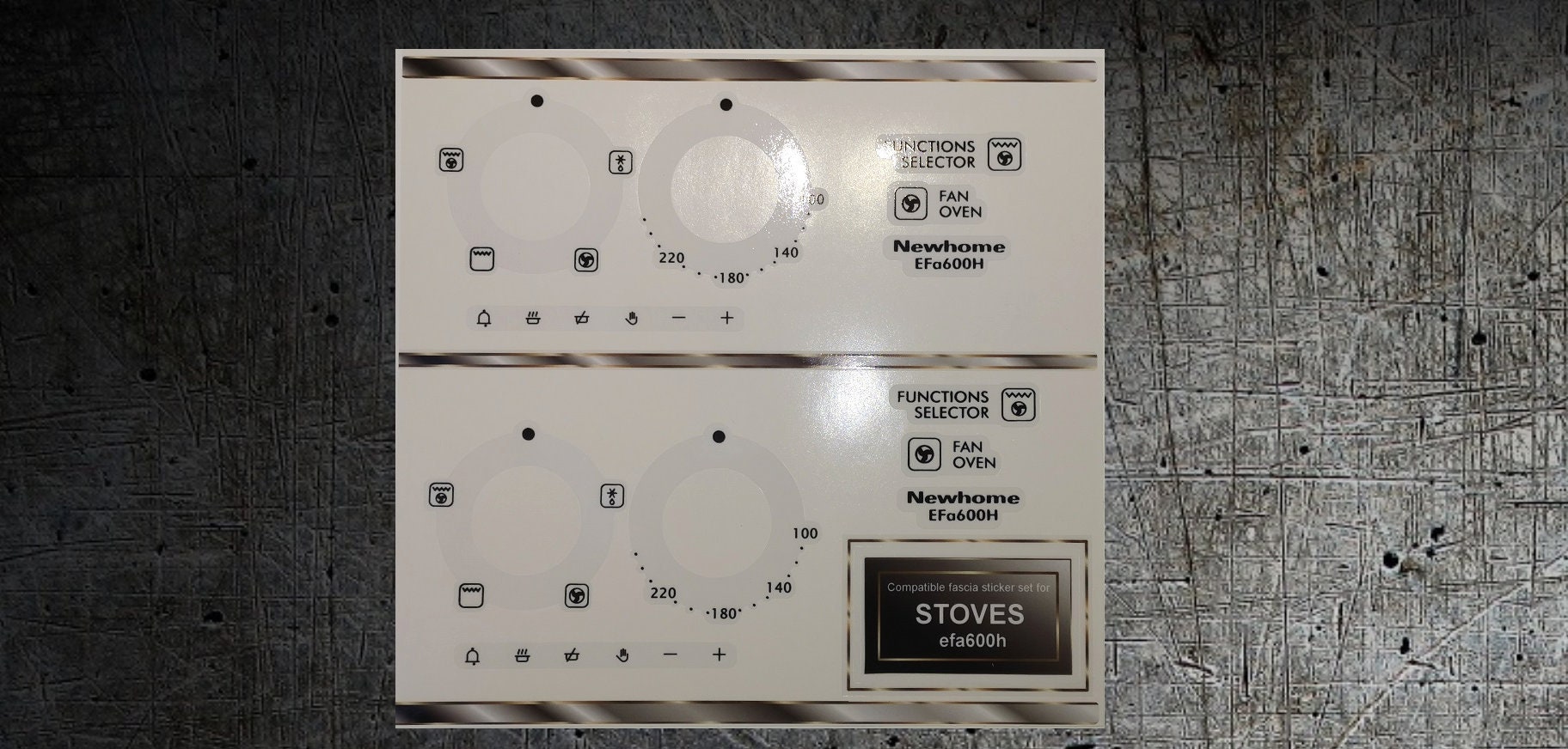 Stoves oven newhome efa600h deals