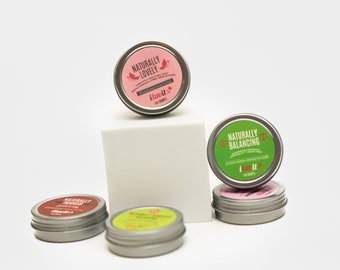 We Pay the Duty, Export & Tariff FEES! 2 OZ Tin Natural Deodorant Sensitive Formula - Cream Deodorant Eco Friendly/Compostable Paper Jar