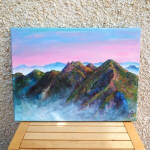 An Teallach - Landscape Original Acrylic Painting On Canvas - Scottish Scenery - Highlands, Scotland