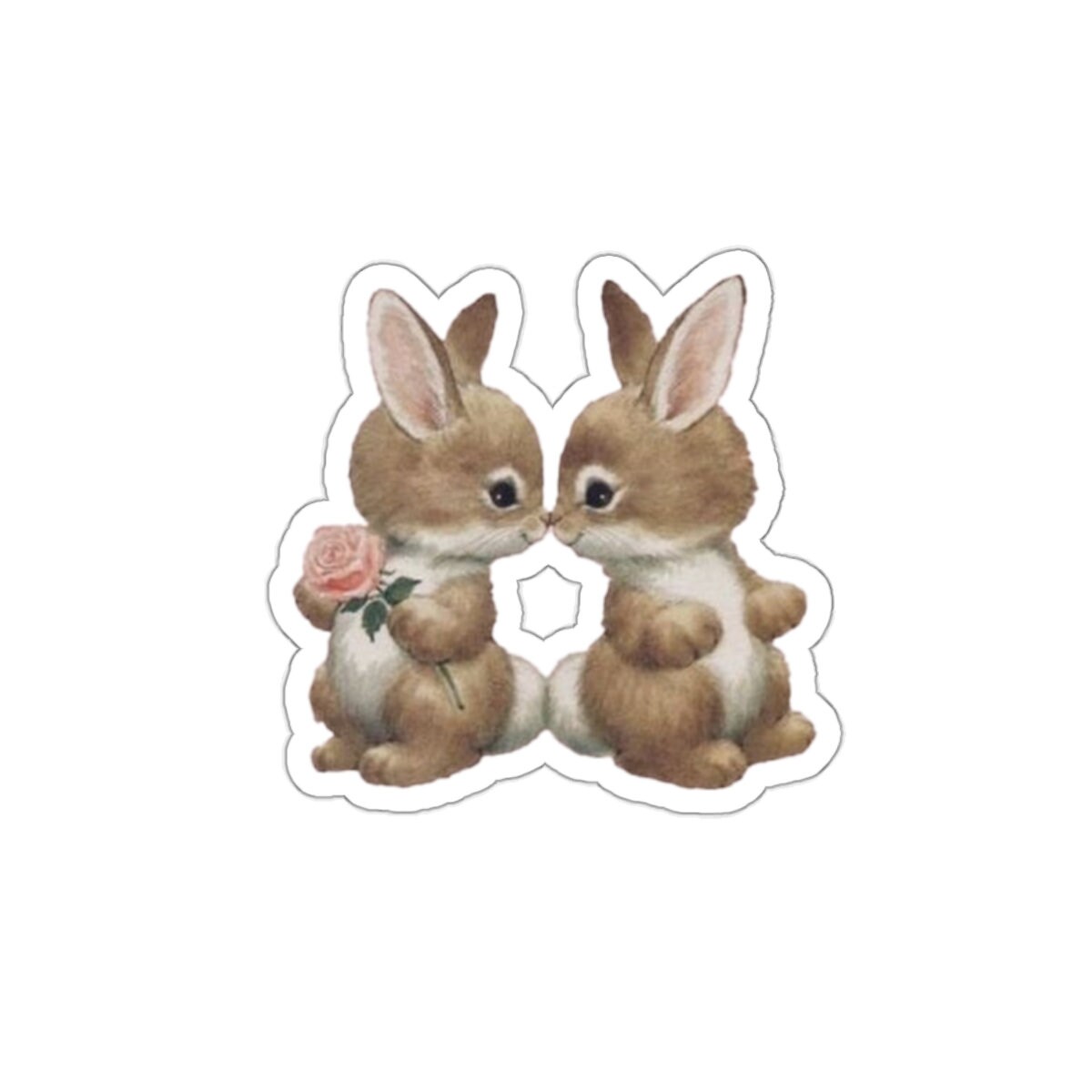 Coquette Rabbit Sticker ? Sticker by preciousdesignz