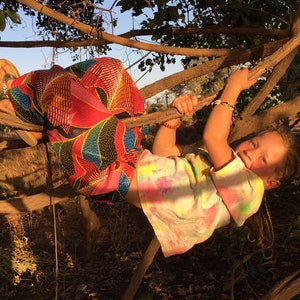 Rainbow fun pantaloons - fully lined!