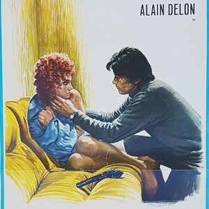 Póster original italiano Tony Arzenta Alain Delon 1970s