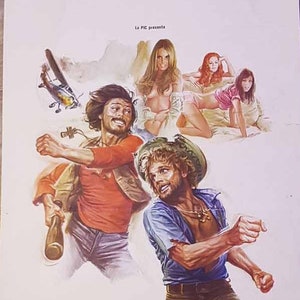 Póster original italiano Che stangata ragazzi 1970s