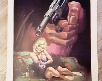 Italian Vintage original movie poster "Tecnica per un massacro" 1960s