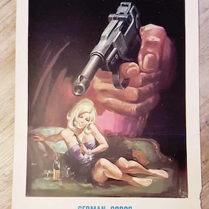 Italian Vintage original movie poster &quot;Tecnica per un massacro&quot; 1960s