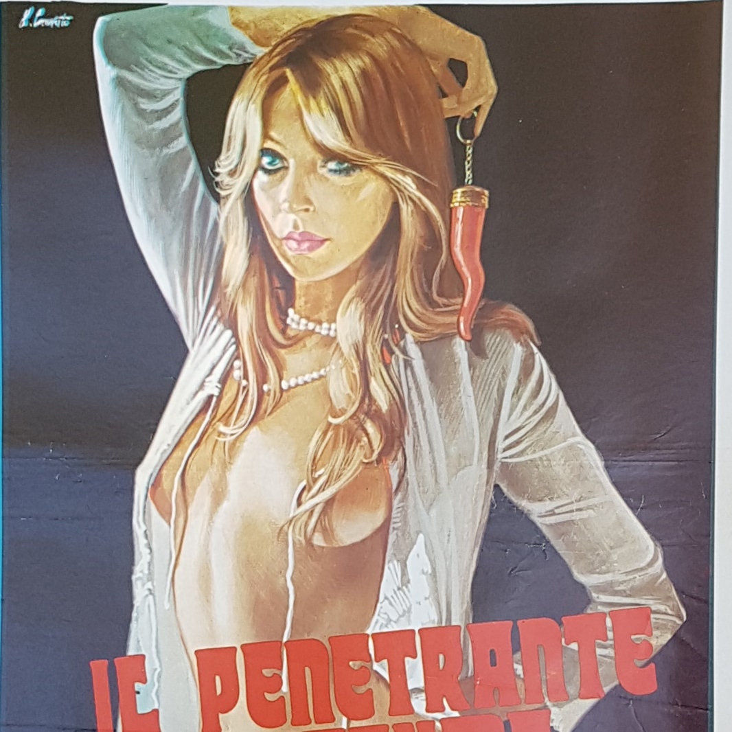 Italian Vintage original movie poster sexy Il penetrante profumo  delladulterio 1970s - Etsy 日本