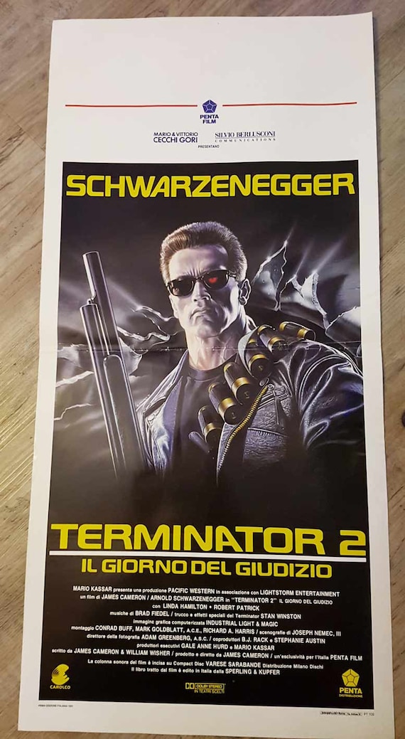 ターミネーター2 日本版ポスター ターミネーター 日本版公開当時