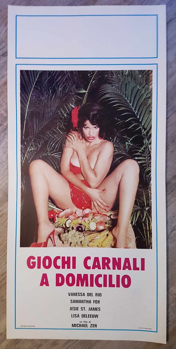 Italian Vintage Original Porno Movie Poster giochi - Etsy Israel