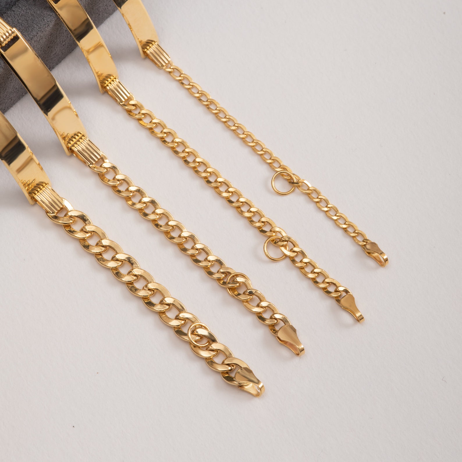 Baby ID Bracelet 14K Real Gold Adjustable Baby Medical ID Etsy