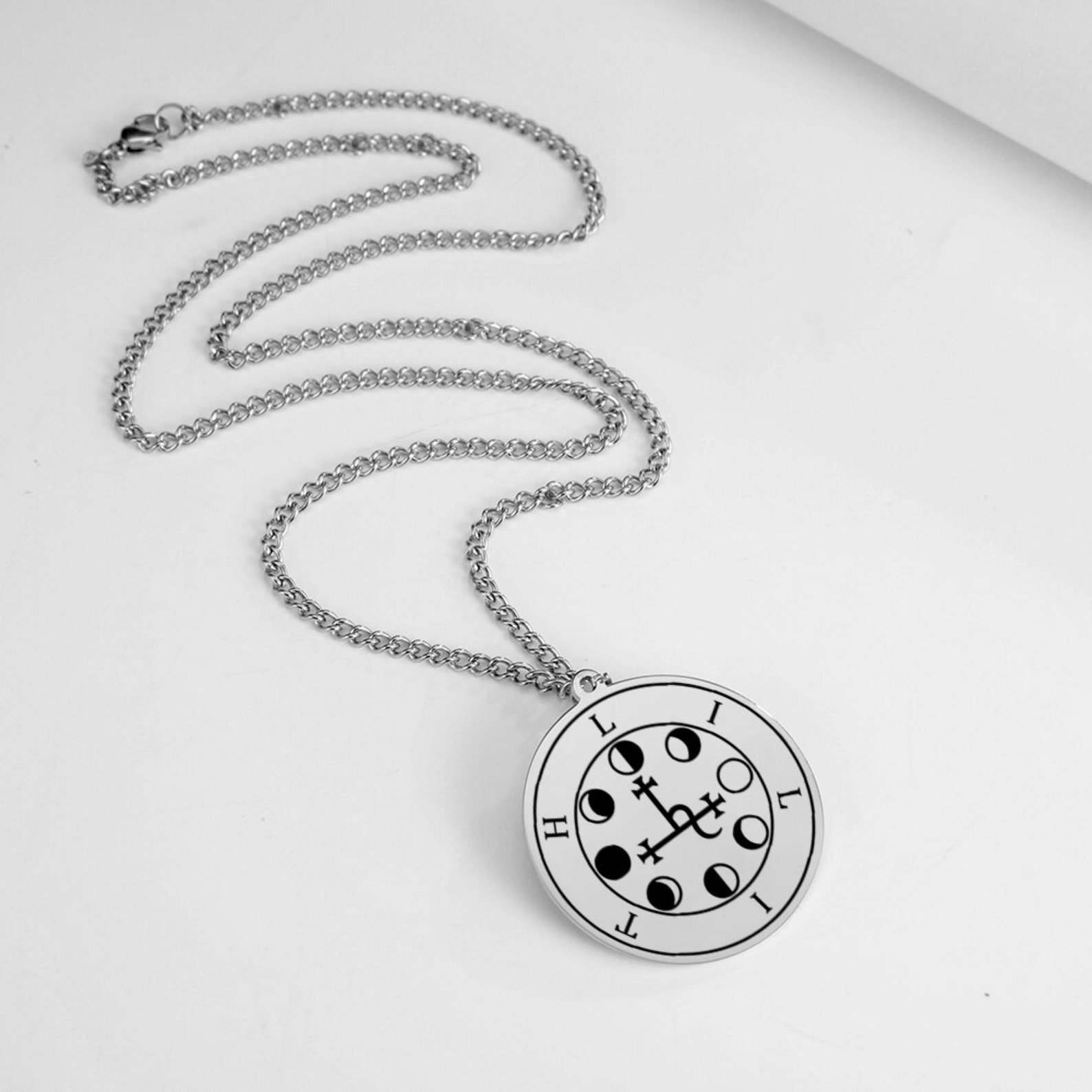 Lilith Sigil Pendant Goddess Lilith Necklace Pagan Witch - Etsy