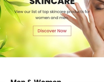 Skincare Dropshipping Store WordPress Wocommerce ecommerce business dropship website