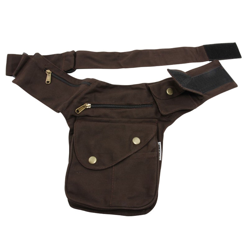 Belt Bag-Buddy-Brown-brass colours-Belly Bag-Hip Bag