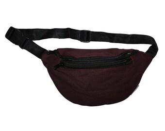 Sac ceinture - Louis - rouge foncé - sac banane - sac banane