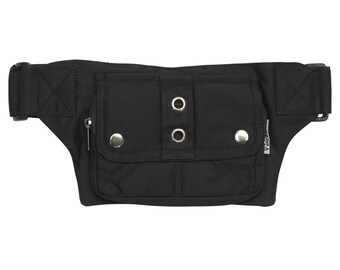 Sac ceinture - Sid - noir - sac banane - sac banane