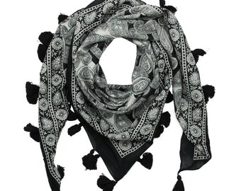 kleding Temmen Omringd Indiase katoenen sjaal - Etsy Nederland