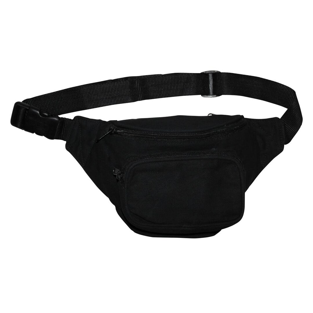 Belt Bag James Black Bum Bag Hip Bag Etsy
