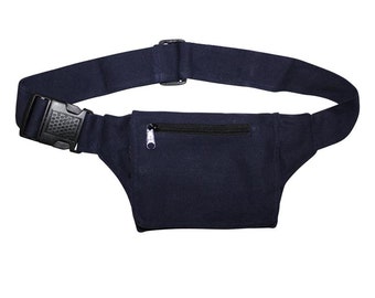 Belt bag - Ian - blue dark - bum bag - hip bag