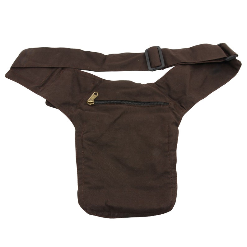 Belt Bag-Buddy-Brown-brass colours-Belly Bag-Hip Bag