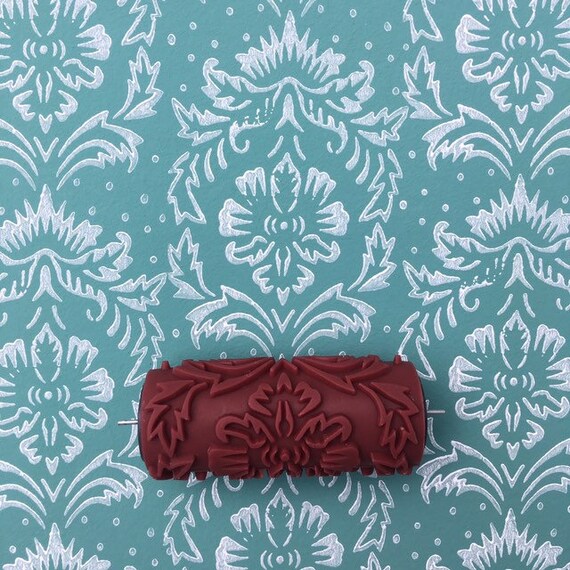 Patterned Paint Roller Pattern Patterned Paint Wall Decor Etsy