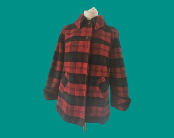 Chaqueta Pendleton Wool 49er de los años 70 talla S-M