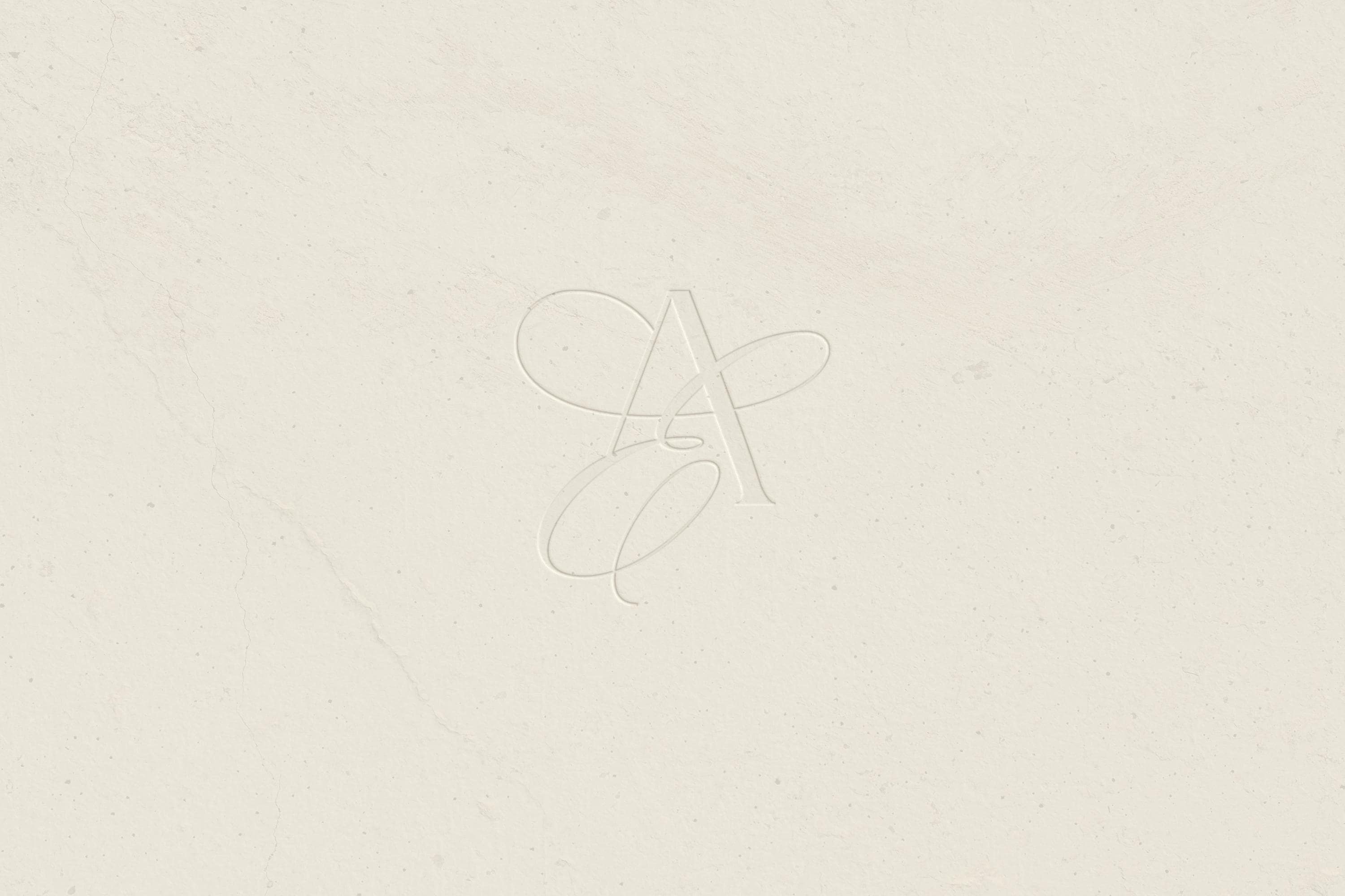 A&E Initials Luxury Wedding Monogram Logo | Minimalist and Modern ...