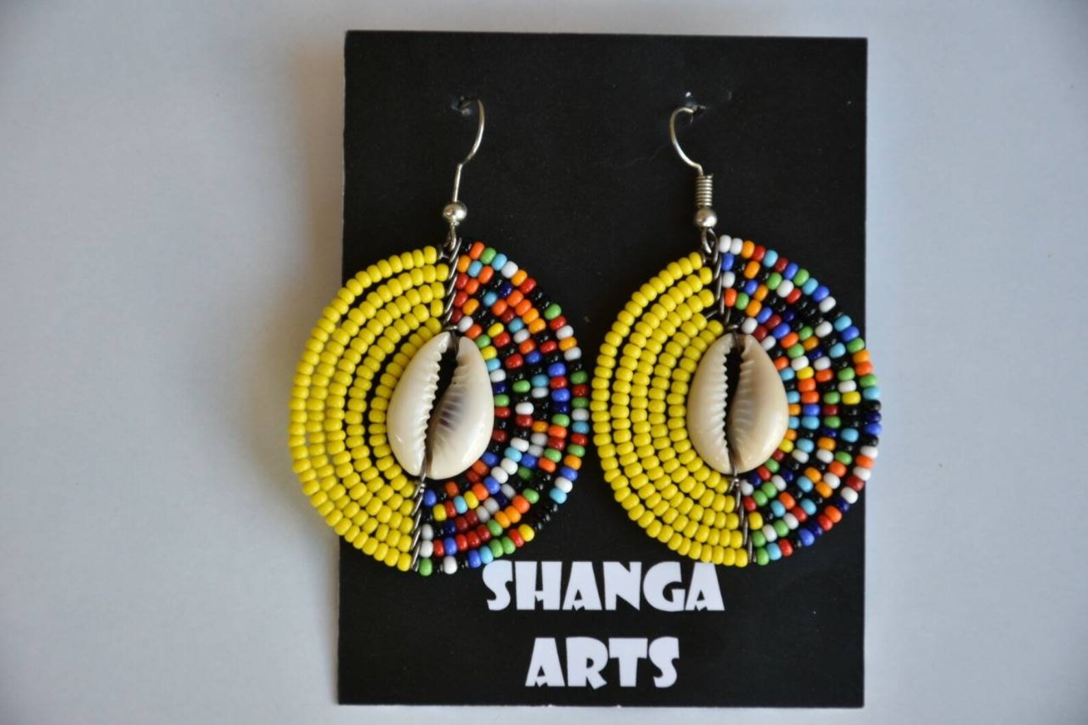 Beaded AfroCentric Earrings Large African Earrings For Women Etsy
