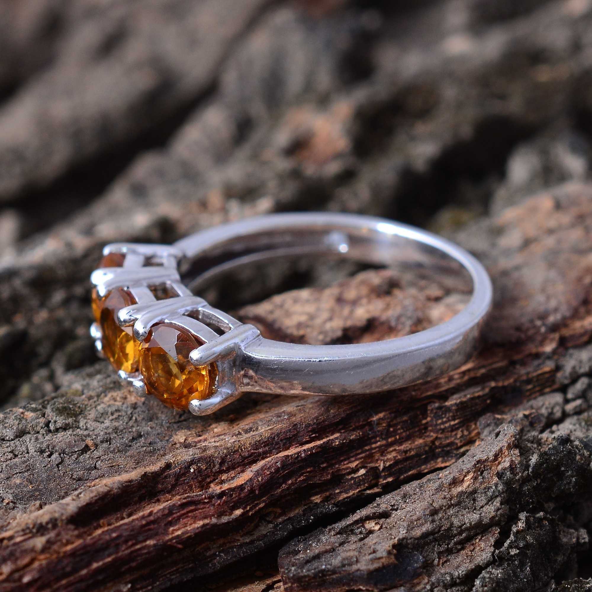 NEW Statement Citrine Ring for Women Crystal Jewelry Crystal Etsy