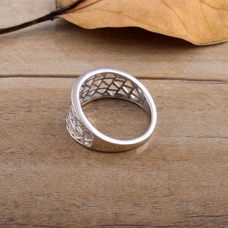 925 silver ring handmade silver ring gift for her solid silver ring