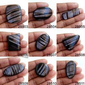 Natural Hypersthene Gemstone, Full Flashy Hypersthene Cabochon, Healing Crystal Hypersthene For Pendant, Necklace, Jewellery Making Stone
