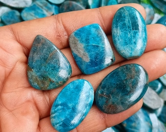 Natural Apatite Gemstone, Wholesale Apatite Cabochon, Bulk Apatite Beads, Apatite Healing Crystals for Rings, Necklace, Pendant Jewellery