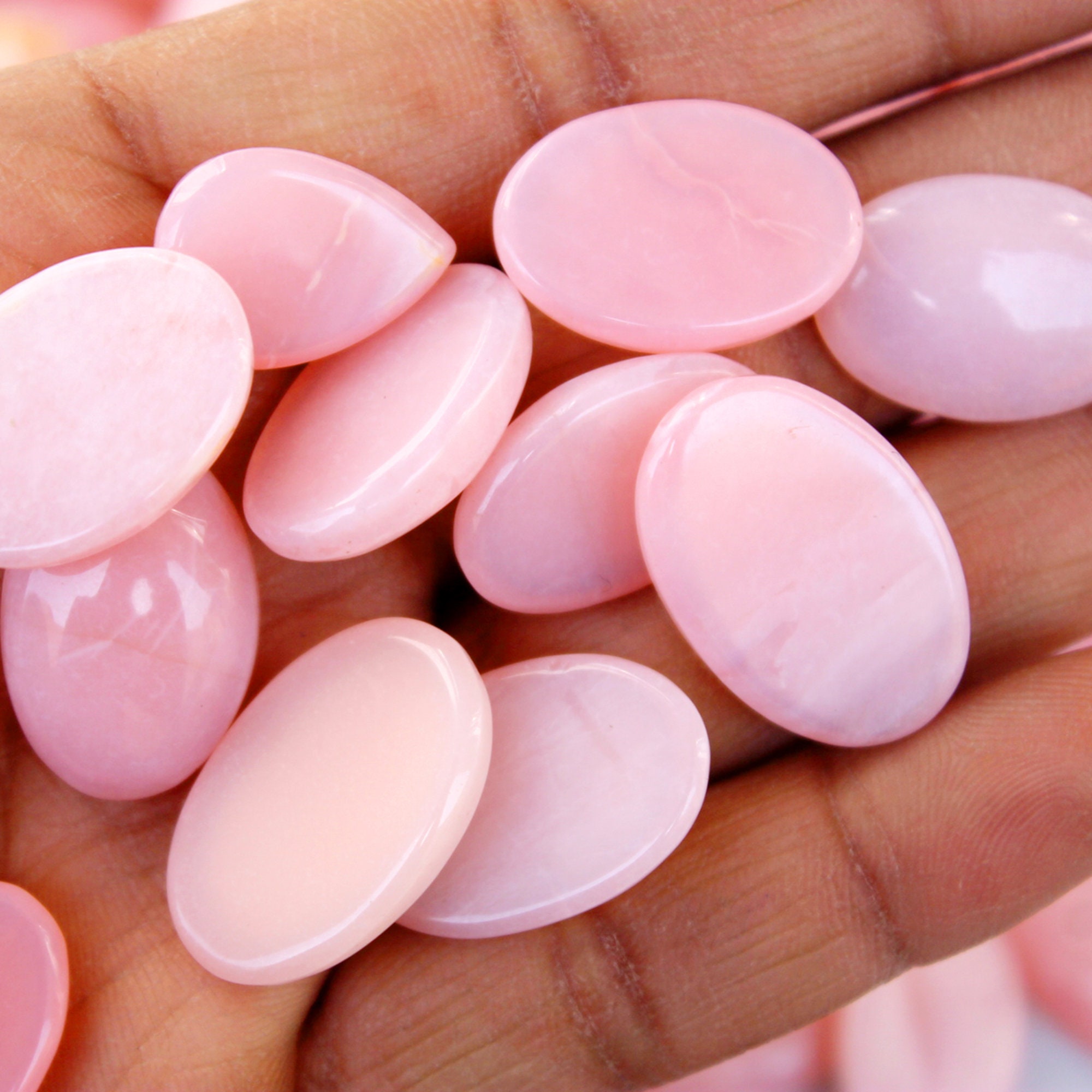 Wholesale 25mm Round Cabochon CAB Flatback Semi-precious Gemstone Save $ In Bulk - Foto 6