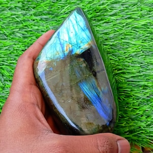 Polished Labradorite Freeform, Flashy Standing Display Specimen, Natural Crystal Minerals Specimen, Rock,Stone,Gem, Crystal Heal,Chakra Gift