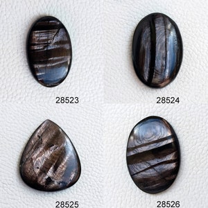 Hypersthene Gemstone for Pendants, Hypersthene Crystal, Natural Hypersthene Cabochon, Hypersthene Stone For Rings, Necklace, Jewelry Supply